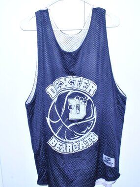 Black Dexter Bearcats Used Basketball Jersey Size XL School Sports Memorabillia